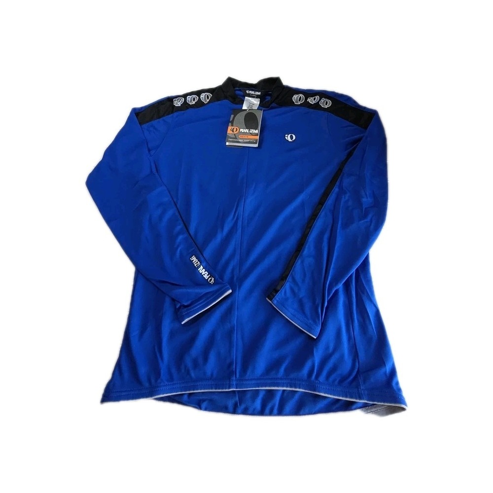 Pearl Izumi #4515 Cycling Jersey Men's XL Blue/BLACK  Vintage Y2K BIKE NWT 3988